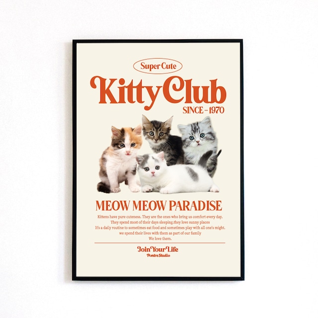 ♯002 KITTY CLUB POSTER