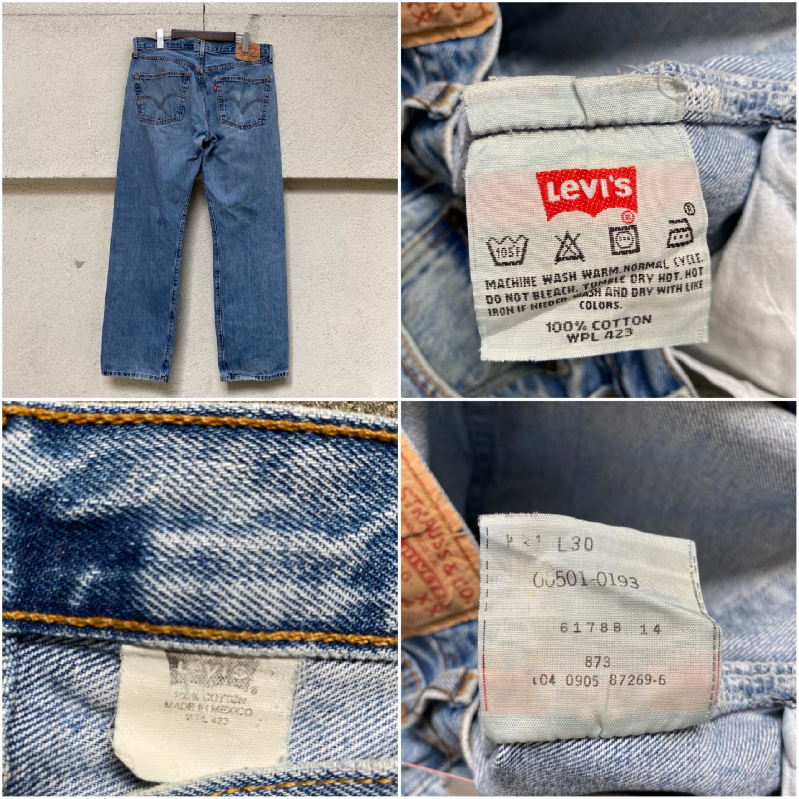 Levi's デニム2点セット