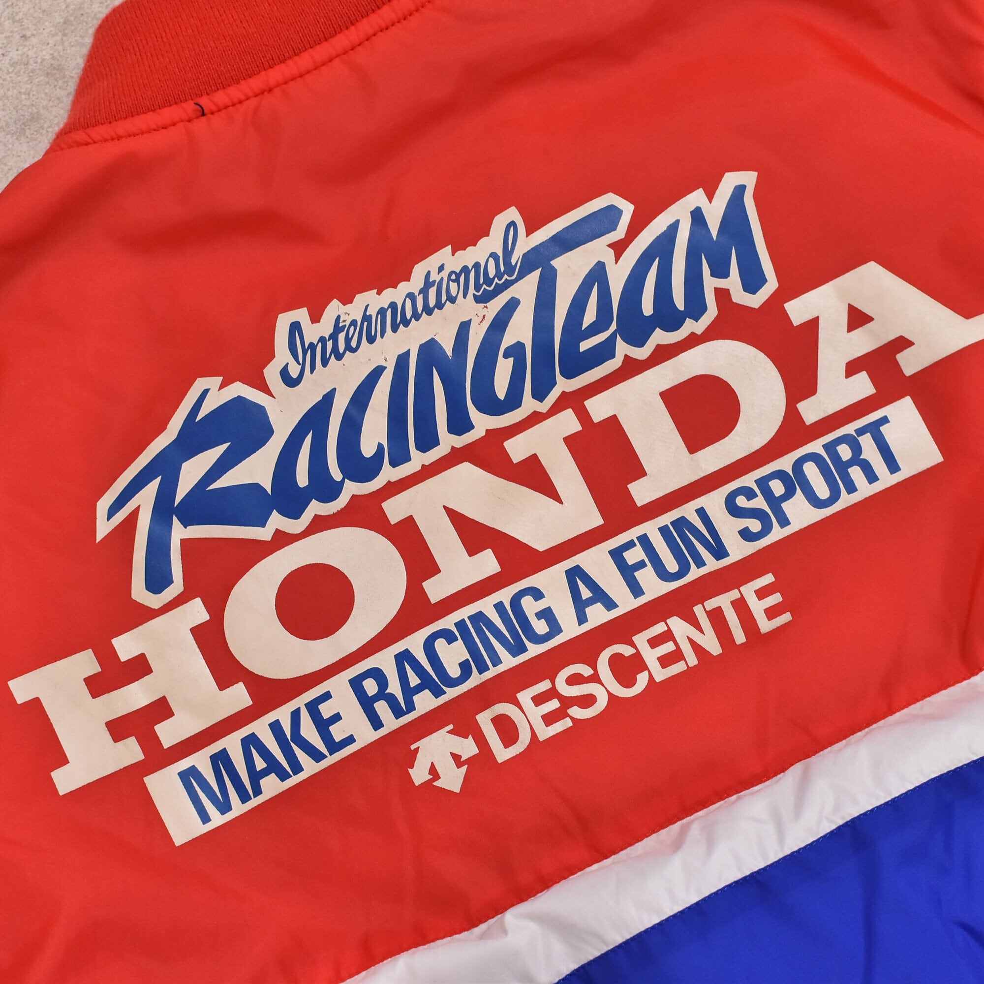 80~90s DECENTE HRC HONDA racing jkt | 古着屋 grin days 80~90s DECENTE HRC HONDA racing jkt | 古着屋 grin days