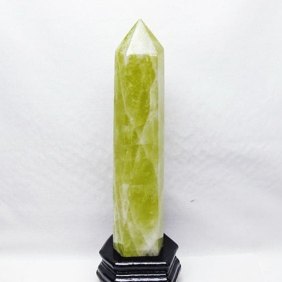 1.5Kg シトリン 六角柱 シトリンクォーツ ポイント 台座付属 一点物 152-4134