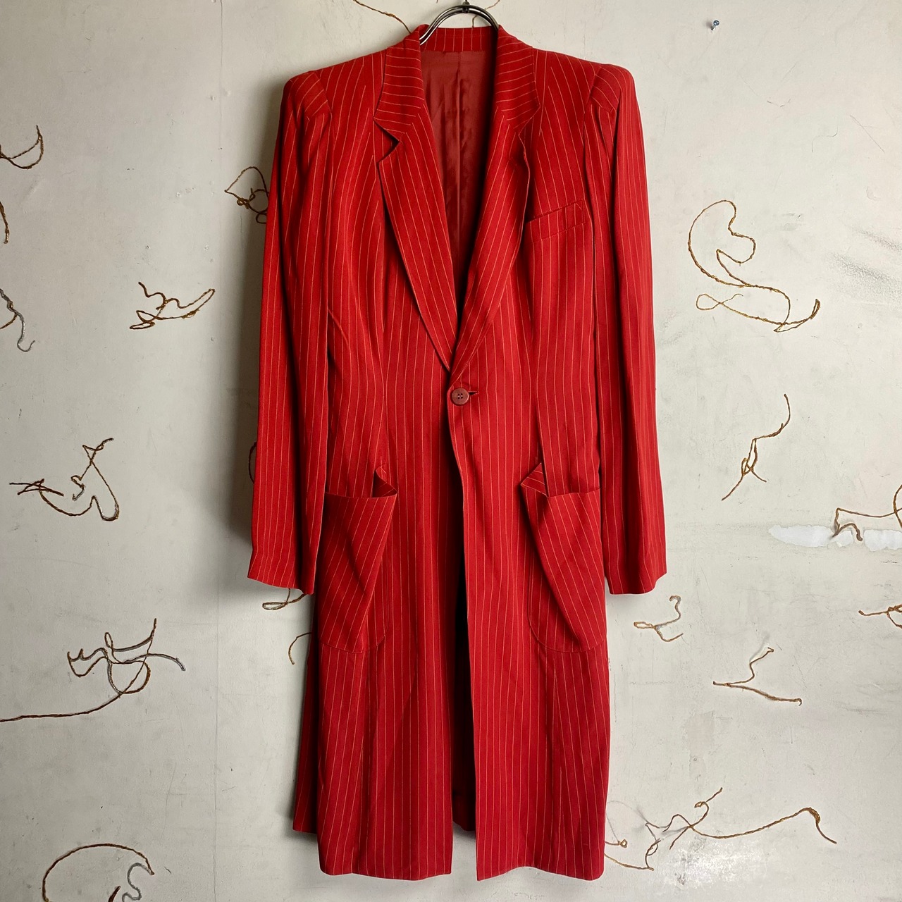 JEAN PAUL GAULTIER FEMME rayon tailored coat