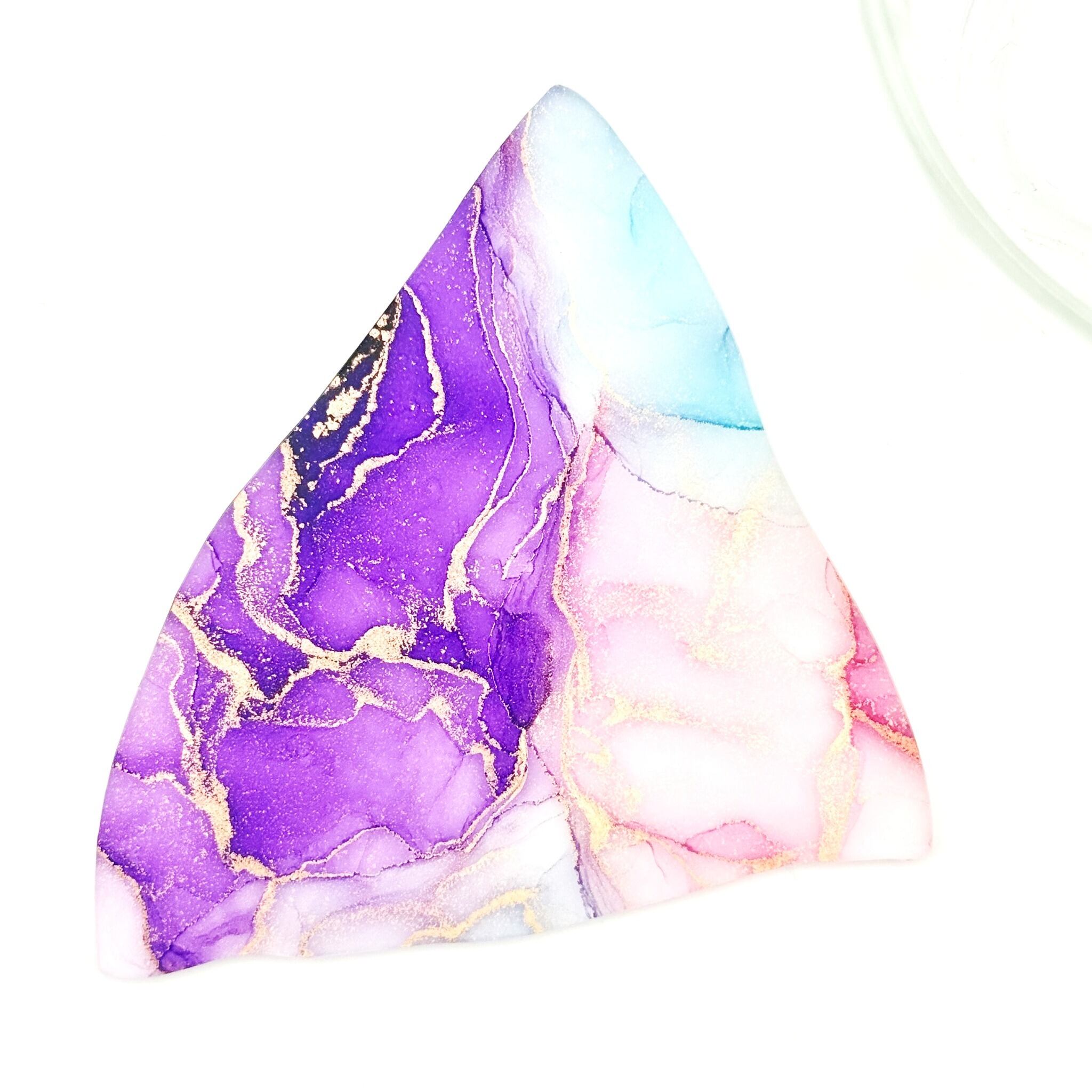 マット♦︎コースター [ ゆるさんかく] - Purple,Pink,Light blue