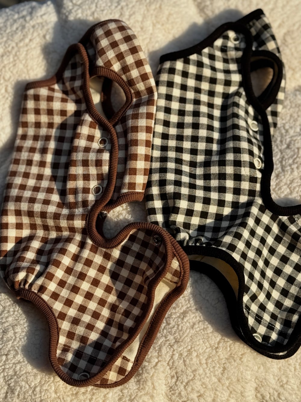 四肢を通さないロンパース (2color)