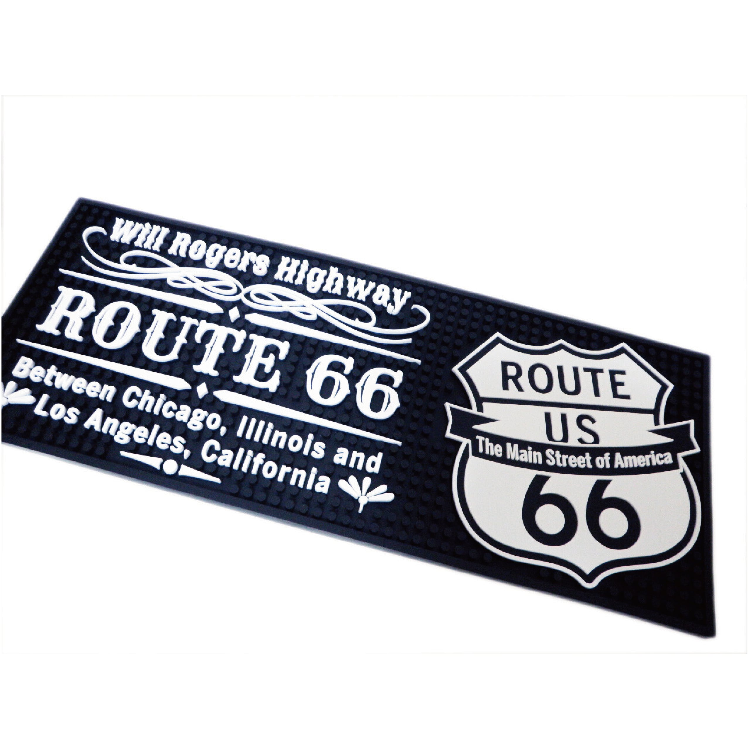 高評価なギフト ルート66 ROUTE 66 シカゴ ロサンゼルス ブリキ看板