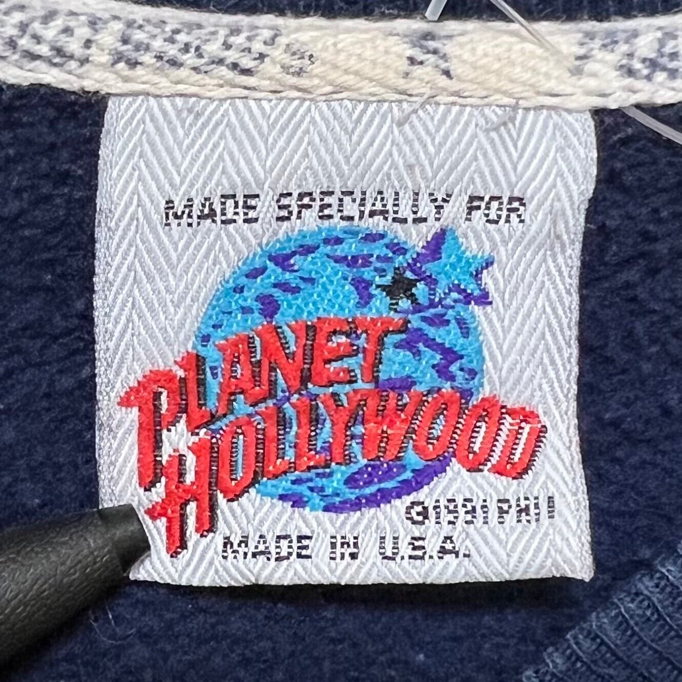 Made in USA】PLANET HOLLYWOOD スウェット XL 刺繍 | 古着屋OLDGREEN