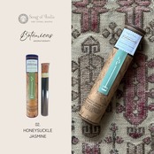 02.Honey Suckle Jasmine | Botanicals Aromatherapy インセンススティックお香 / エッセンシャルオイル 全4種 | Song of India