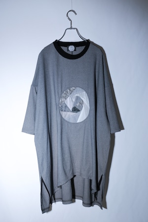 Slit-T-shirts ○ (grey)