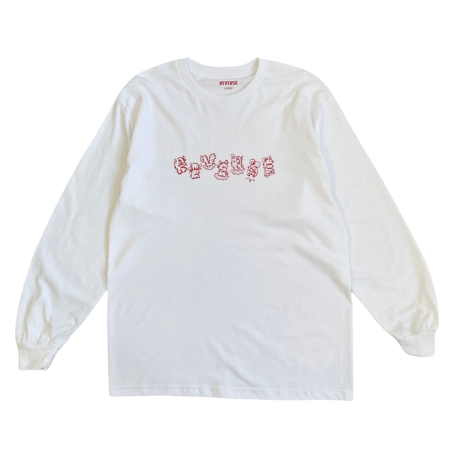 Reverse Original 2023 by Sear L/S Tee - White