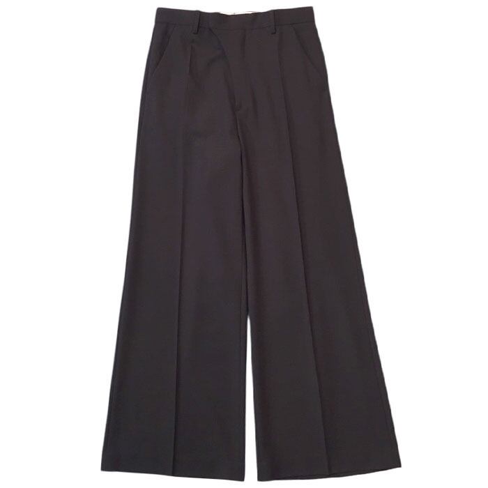 VALAADO バラード / TEN 2/60 WOOL SAXONY TROUSERS (black) [VALAADO