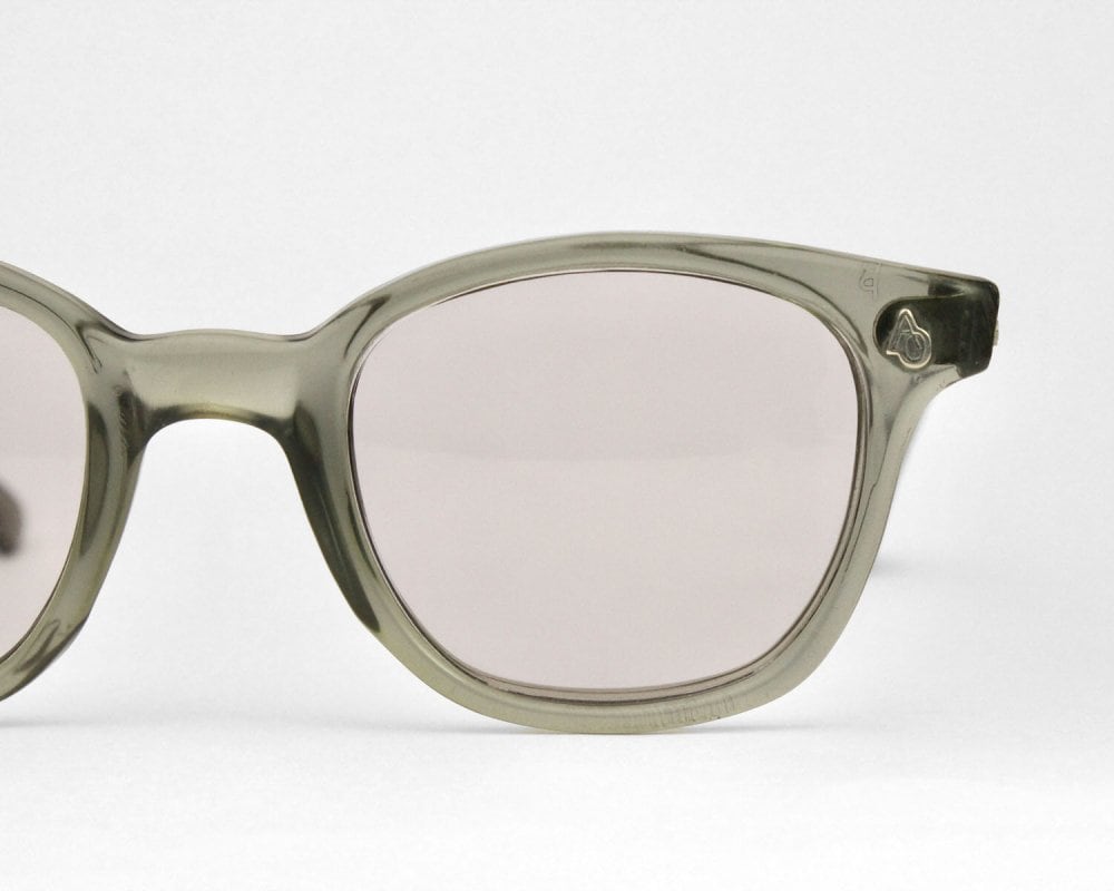 AMERICAN OPTICAL AO FLEXI FIT 48 GRAY 50s〜 American Optical Flex