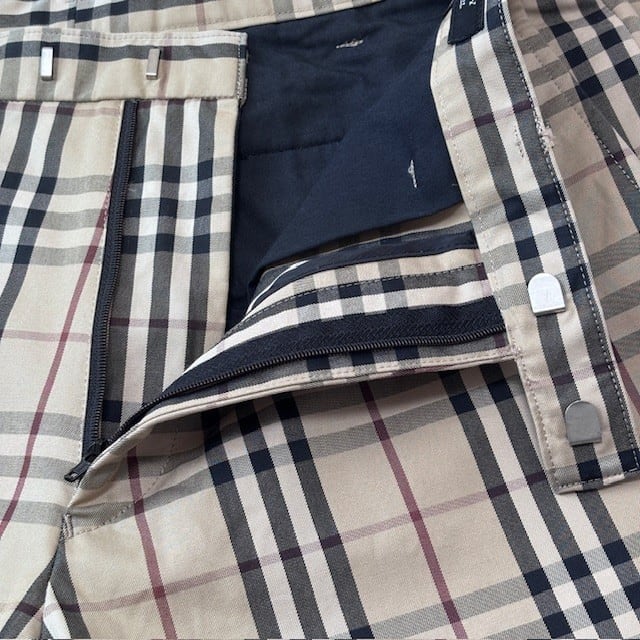 バーバリー ブラックレーベル チェックパンツ BURBERRY BLACK LABEL