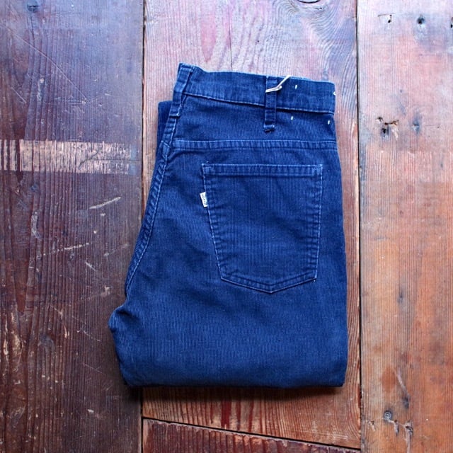 1970s Levi's 646 - 1517 Corduroy Pants Navy / リーバイス ...