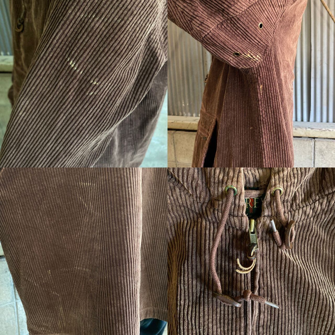 90年代 巨人タグ J.CREW Jクルー 太畝 コーデュロイ アノラック 