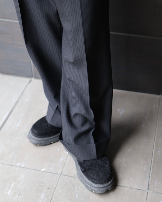 Striped design double slacks