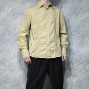 embroidery design shirt beige