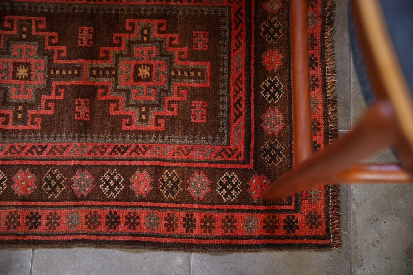 209 -Vintage Baluch rug