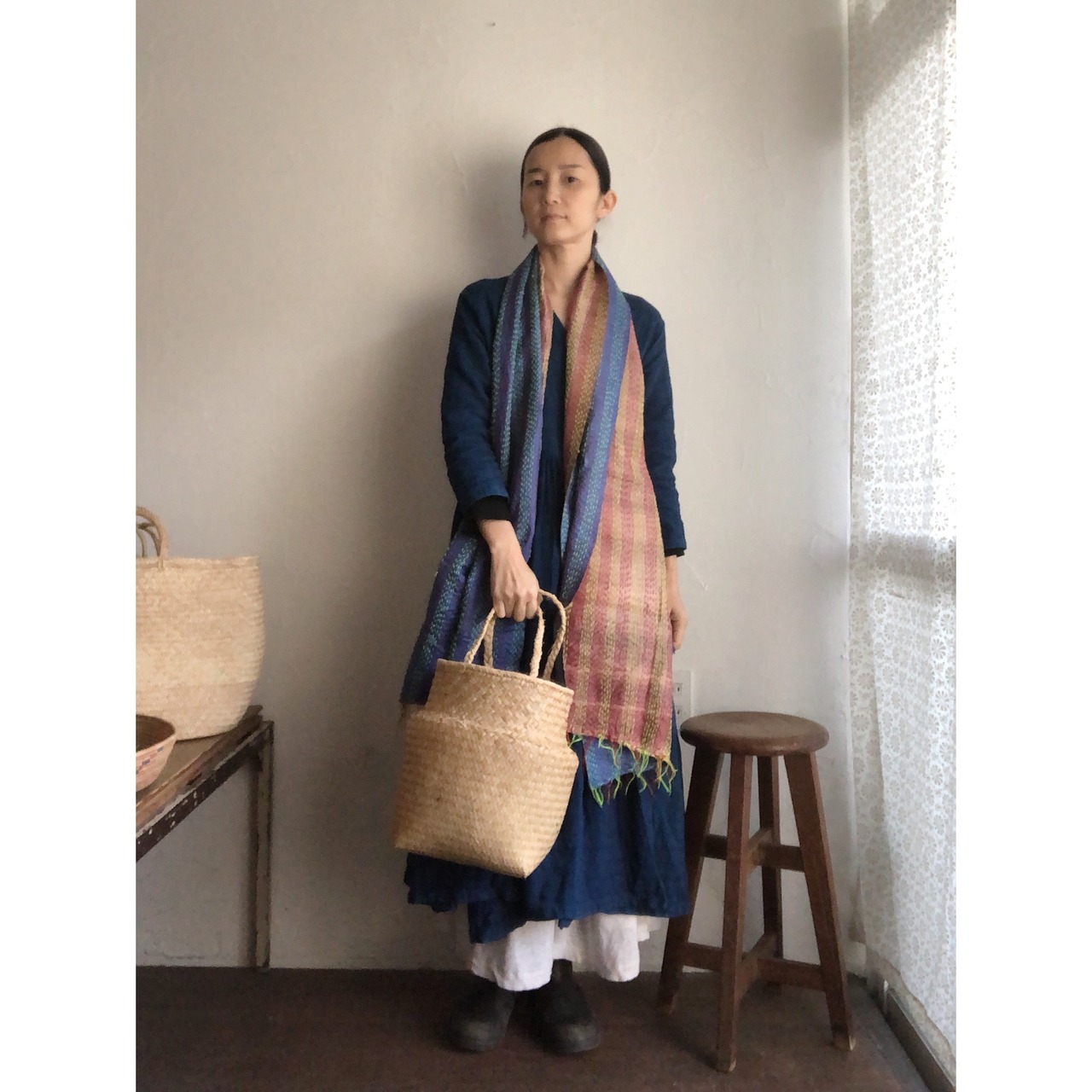 リサイクルサリーのカンタショール 小10 インドの手仕事布 Mulaセレクト