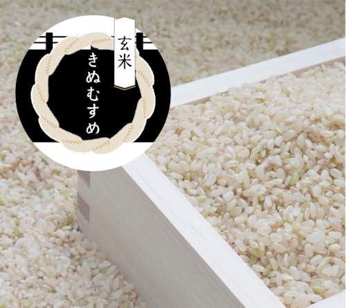 ※おかげさまで販売終了いたしました。岡山県産　きぬむすめ【玄米】　5kg