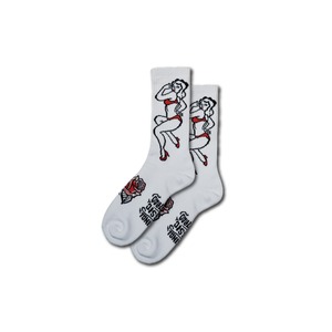 DANCING SOCKS WHITE