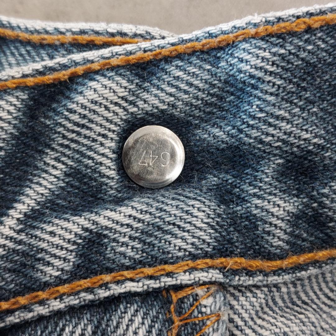 リーバイス550 Levis W34 デニム ヒゲ 青 古着 90s 21126 | fuufu