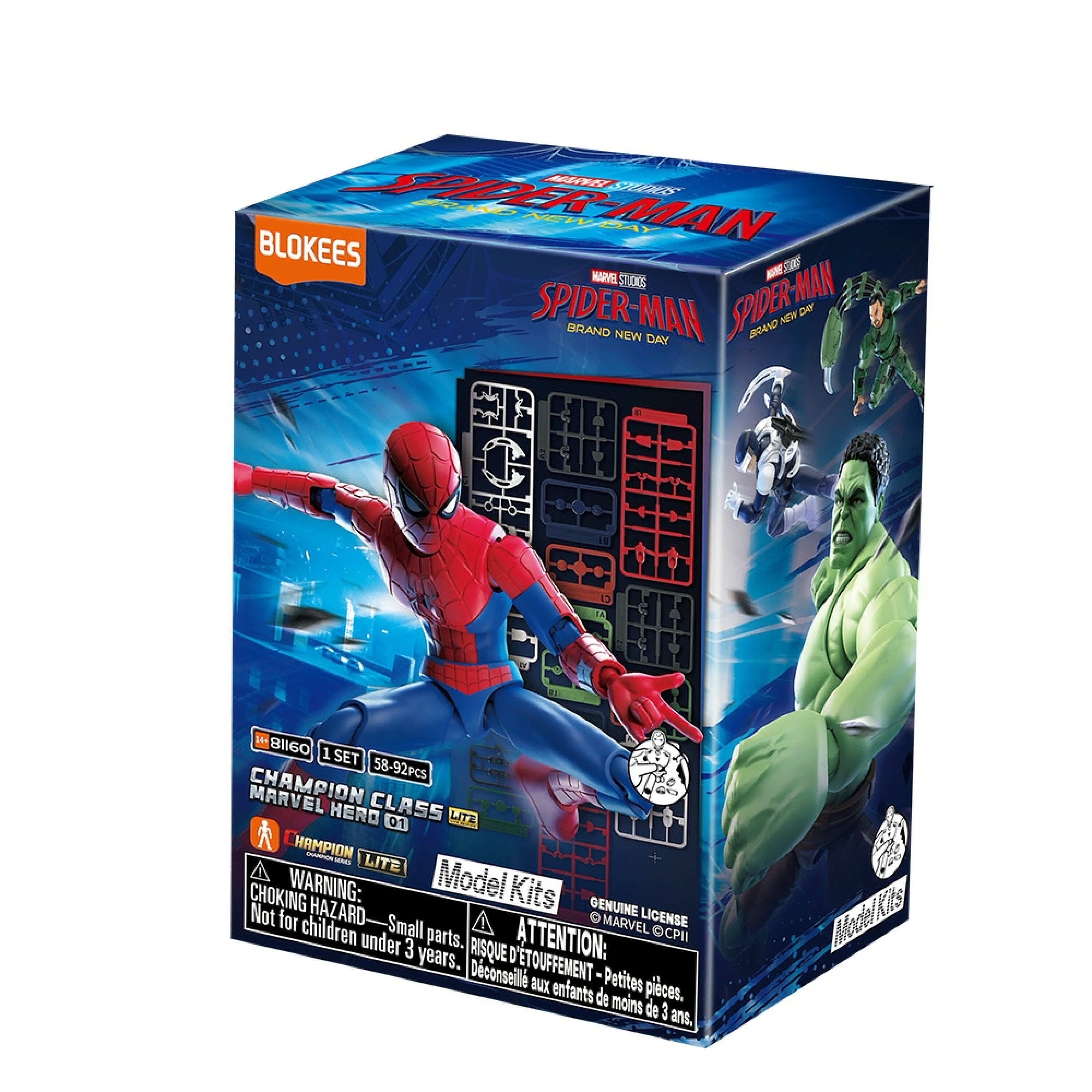 BOX販売】BLOKEES Blokees Marvel CCL01 スパイダーマン：ブランド