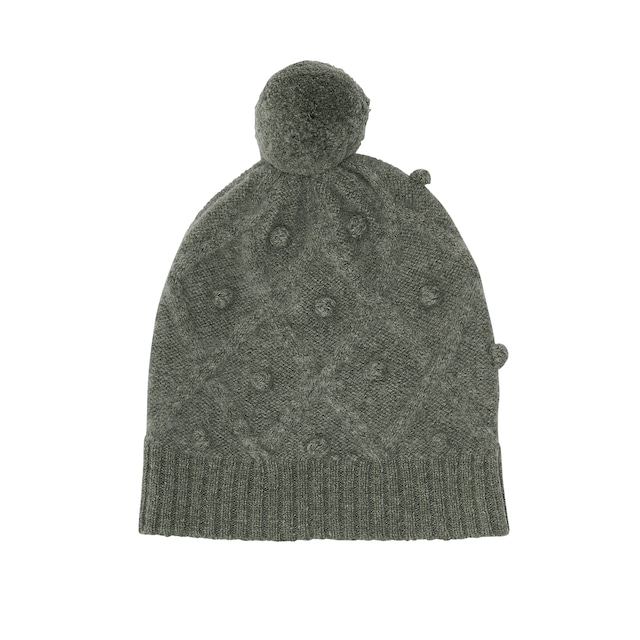 FUB / Lambswool Hat ( Moss melange )