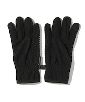 CALORA FLEECE GLOVES_BLACK
