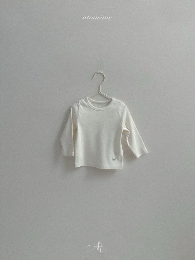 【即納】atomeme /Soft Ribbed T-Shirt