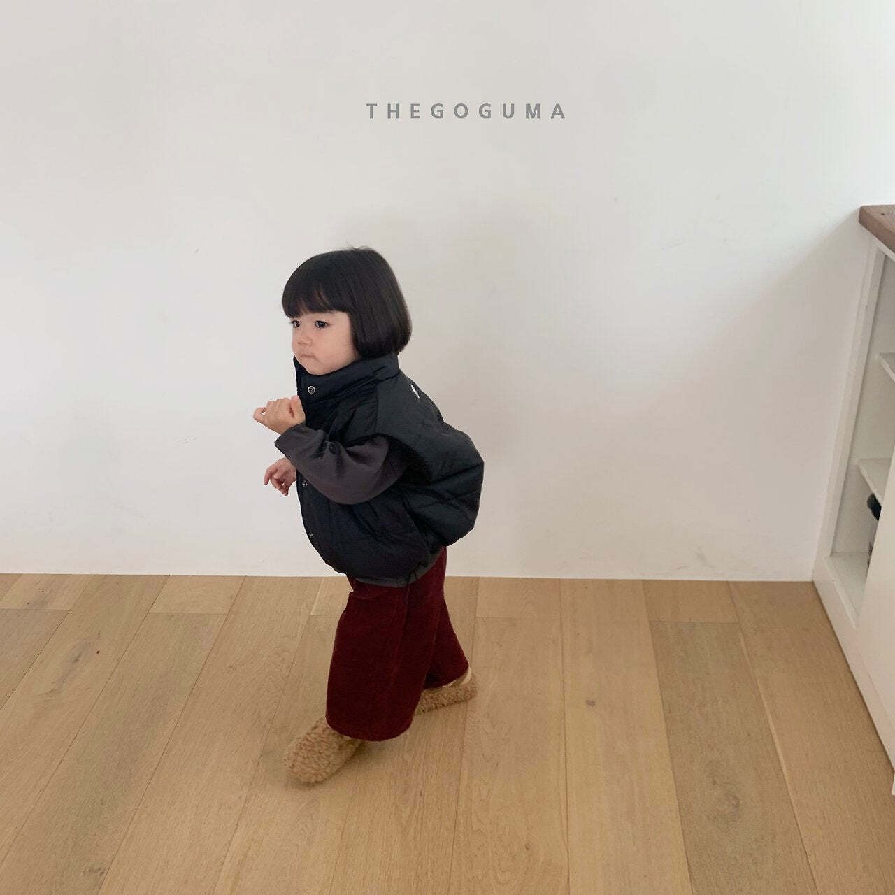 【取寄】THE GOGUMA ボア中綿ベスト｜冬服｜韓国子供服