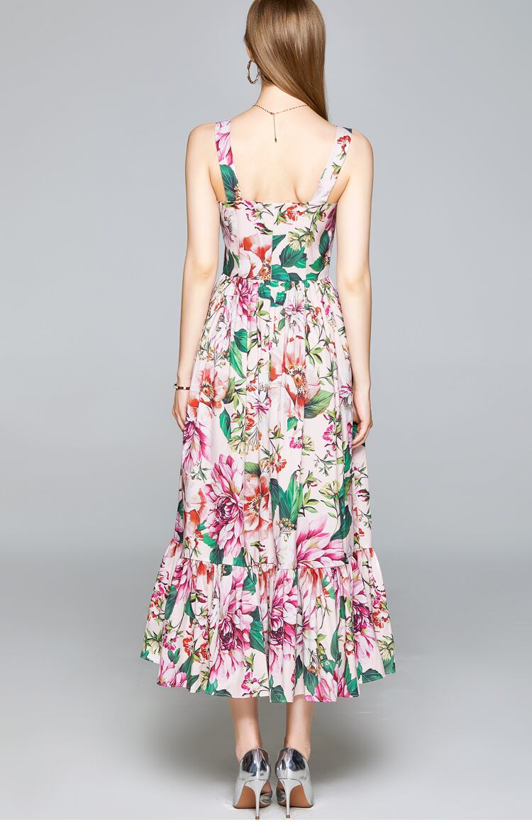 M 1 新春21 Sale 即日発送 ボタニカル ワンピース 華やか 花柄 Luxury Flower Lace Dress Antoinette