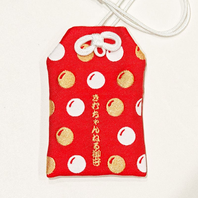 魚拓の巾着・大（黒×カーキ） | kimuchannel