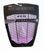 FCS SALLY FITZGIBBONS TAIL PAD - WHITE/DUSTY PINK