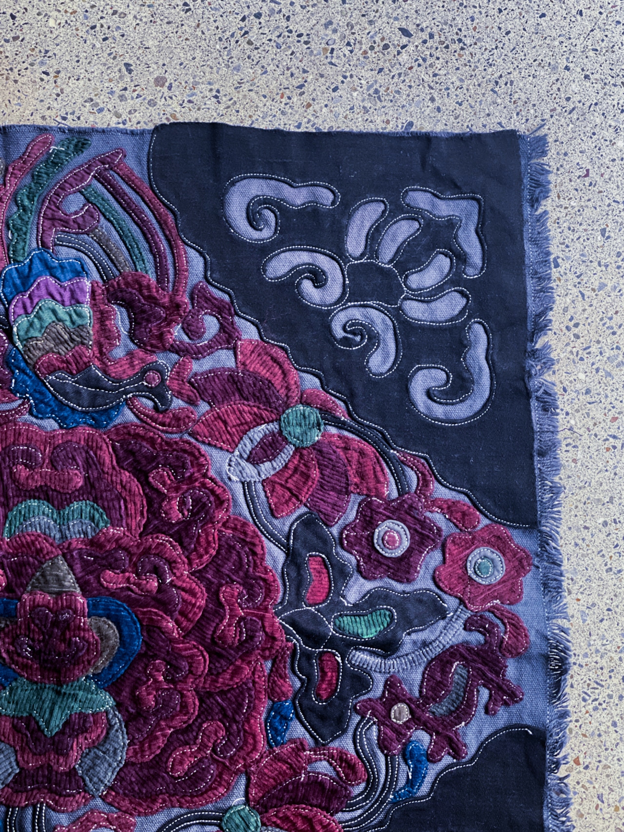 Miao/Vintage Fabric(Black dye)