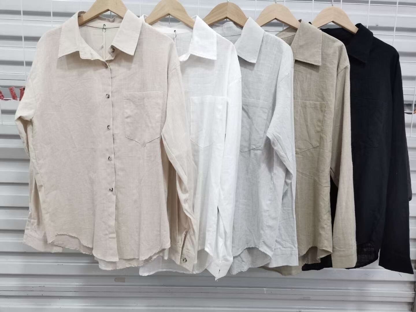 コットンレギュラーシャツ  ASF-212020-1046