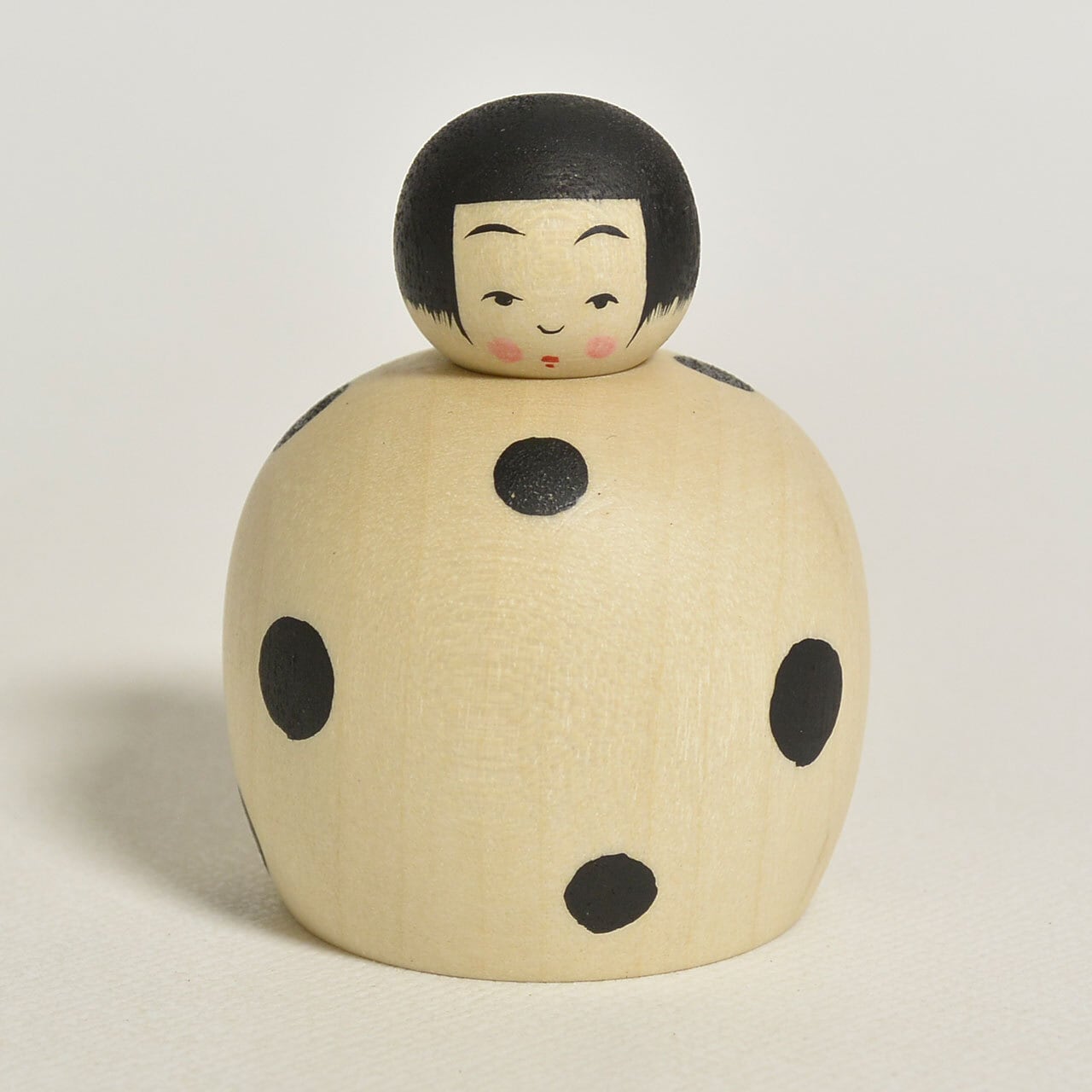 こけし 21体 豆大福ちゃんこけし 約1.5寸 約4.5cm 鈴木明 工人（作並系）#2469