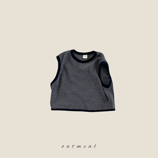 《予約》送料無料【oatmeal】Wool Vest