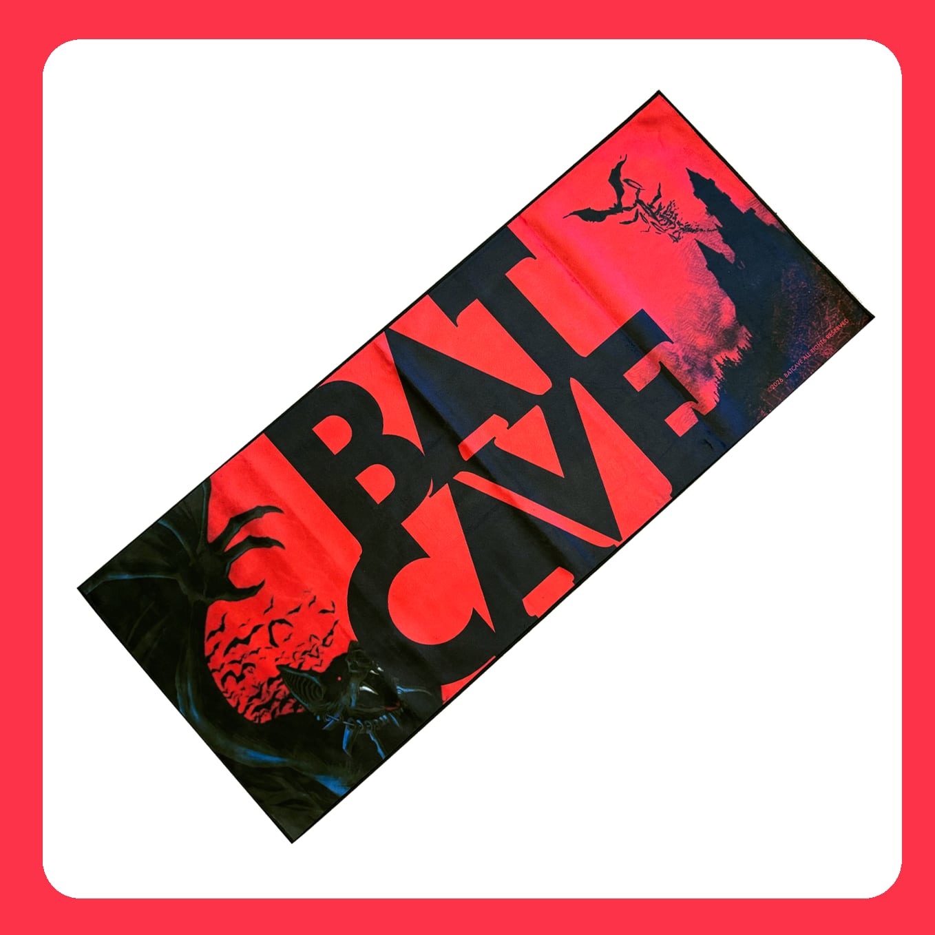 ［BATCAVE］2026 Merchandise Face Towel