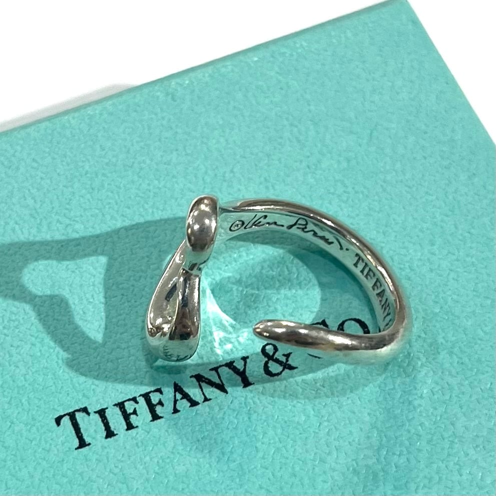 TIFFANY&CO】【14号】2942 ティファニー 個性の美学。オープンハート