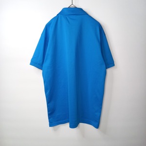 90s　フレンチラコステ　半袖　ポロシャツ　刺繍ロゴ　シェルボタン　ユーロ古着