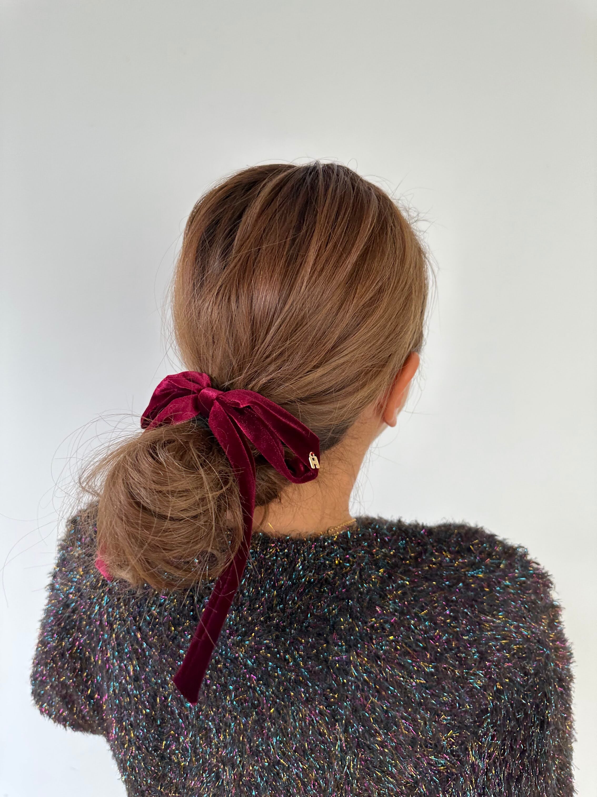 ポワンベロアシュシュ（ロング） | THE HANY 公式オンラインショップ