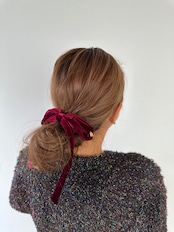 ポワンベロアシュシュ(ロング)