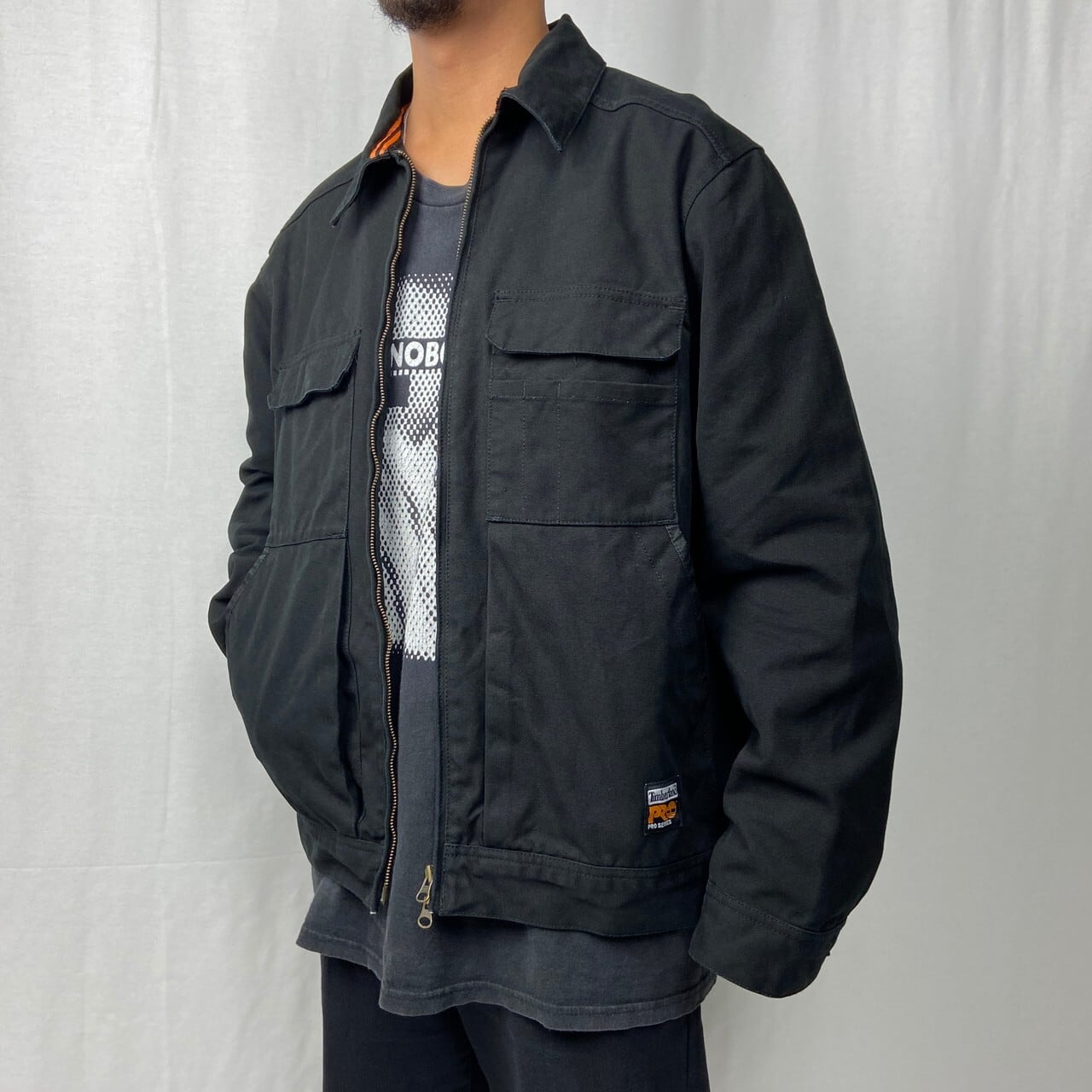 Timberland PRO SERIES ティンバーランド ダック地 ワークジャケット 