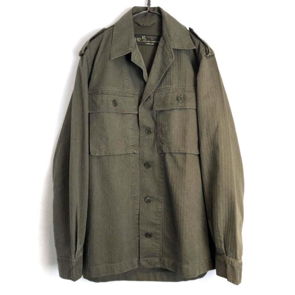 Dutch Army [Dutch Army] Vintage Military Shirt [1970s] Vintage