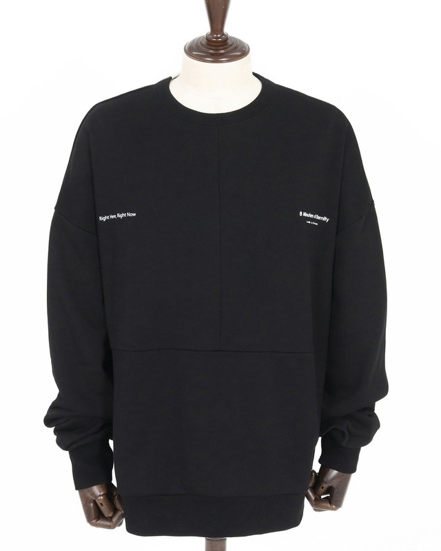 【GLIMCLAP】ポイントグラフィック スウェットシャツ　(192-058-gla-cf)