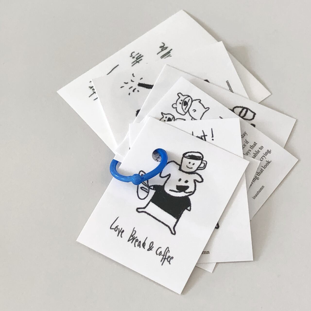 in autumn] Sticker pack（10枚） | moim - 韓国雑貨や小物の通販