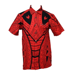 Aloha Shirt 2019 Tribal Red