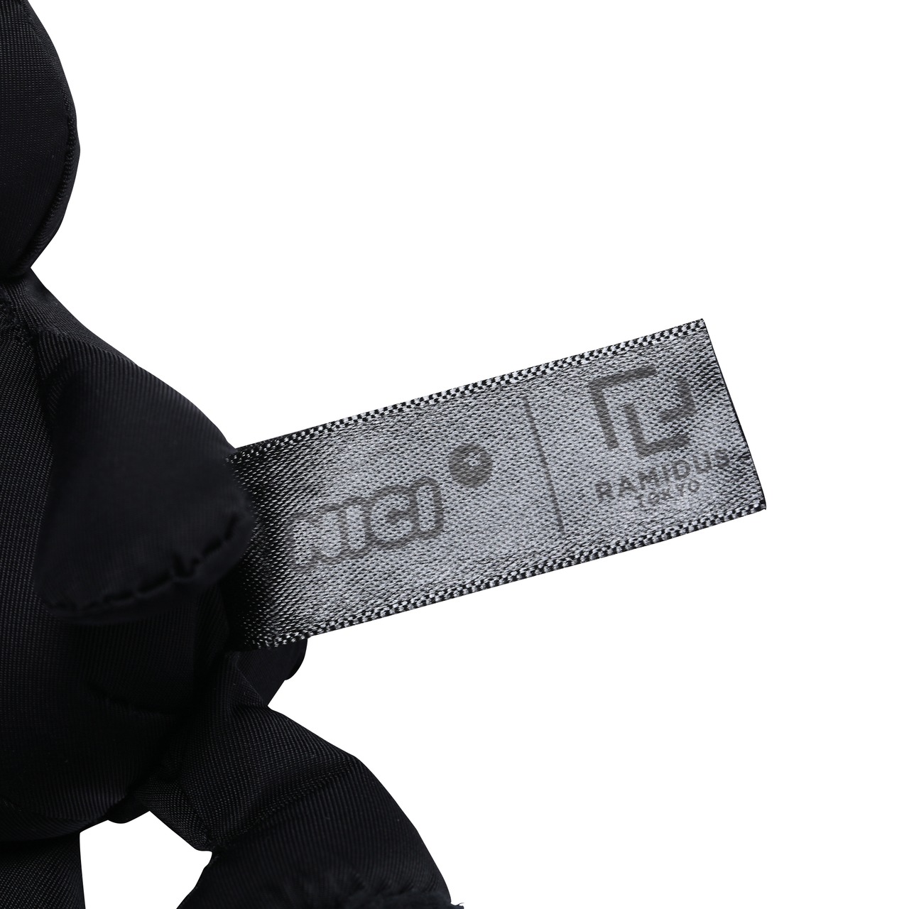 NICI × RAMIDUS  BLACK BEAUTY LOVE BEAR KEY RING