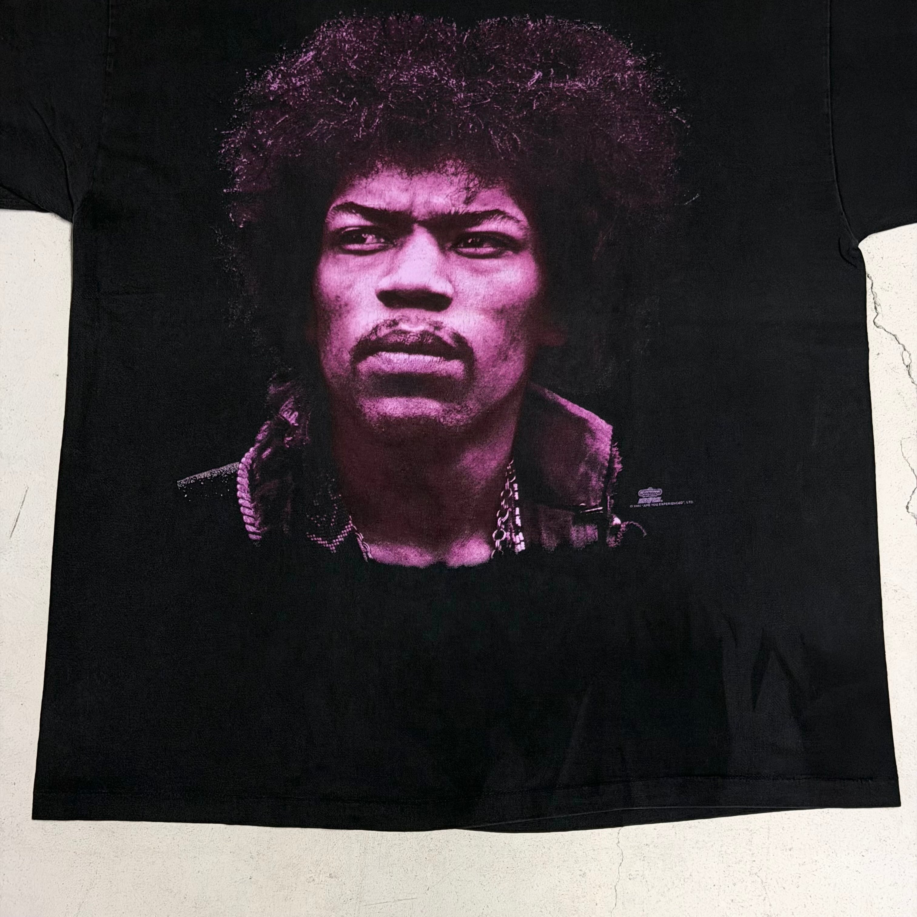 JIMI HENDRIX FACE PRINT S/S TEE 1994 XL | safarionline