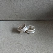 Karen silver flat ring