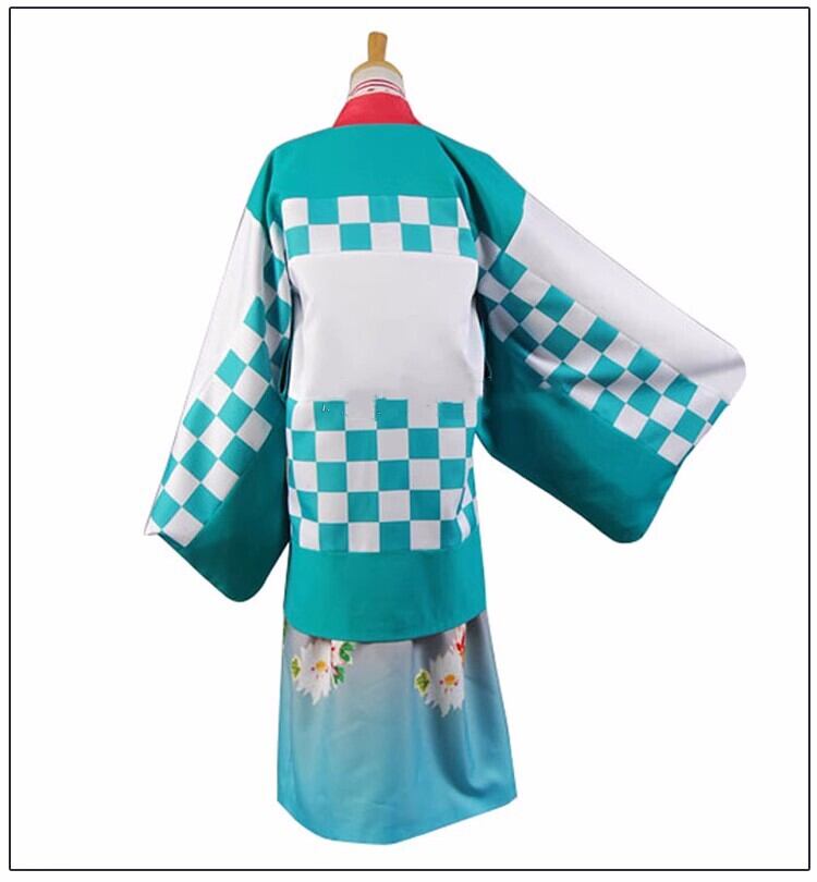 K2051 【青の祓魔師】杜山しえみ 和服 豪華版 ニーちゃん コスプレ衣装